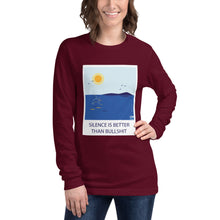 Load image into Gallery viewer, Silence is better than... Long Sleeve Tee
