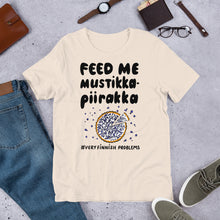 Load image into Gallery viewer, Feed Me Mustikkapiirakka Unisex T-Shirt
