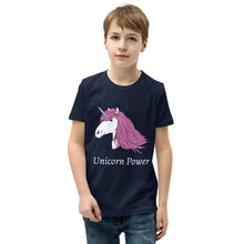 Load image into Gallery viewer, Unicorn Power Youth T-Shirt