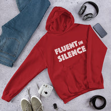 Load image into Gallery viewer, Fluent in Silence Unisex Hoodie