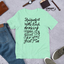 Load image into Gallery viewer, Coffee is good for you + me Unisex T-Shirt
