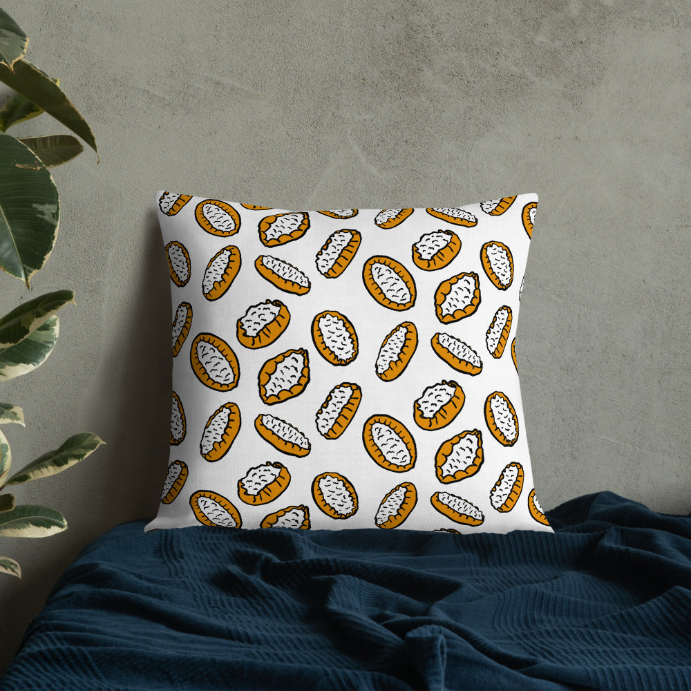 Karjalanpiirakka Finnish Food Pillow - Finnish pillow from Very Finnish Problems