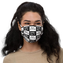Load image into Gallery viewer, Not Anti-Social but Pro-Health Face mask
