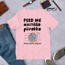 Load image into Gallery viewer, Feed Me Mustikkapiirakka Unisex T-Shirt