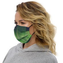 Load image into Gallery viewer, Northern Lights (Emerald) Face mask