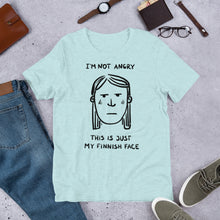 Load image into Gallery viewer, Finnish Face Female Unisex T-Shirt
