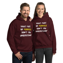 Load image into Gallery viewer, What Part of Perkele Unisex Hoodie
