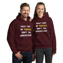 Load image into Gallery viewer, What Part of Perkele Unisex Hoodie