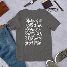 Load image into Gallery viewer, Coffee is good for you + me Unisex T-Shirt