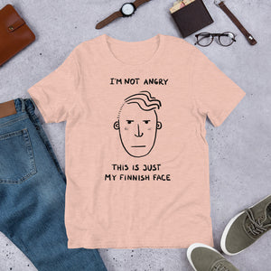 Finnish Face Male Unisex T-Shirt