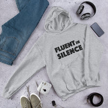 Load image into Gallery viewer, Fluent in Silence Unisex Hoodie