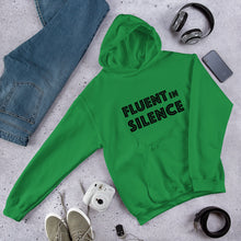 Load image into Gallery viewer, Fluent in Silence Unisex Hoodie