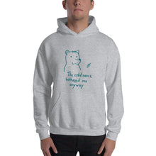 Load image into Gallery viewer, The cold never bothered me... Unisex Hoodie