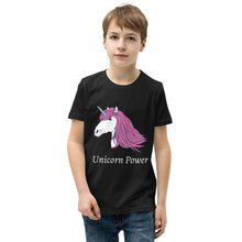 Load image into Gallery viewer, Unicorn Power Youth T-Shirt