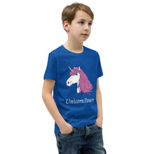 Load image into Gallery viewer, Unicorn Power Youth T-Shirt
