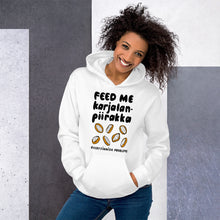 Load image into Gallery viewer, Feed Me Karjalanpiirakka Unisex Hoodie