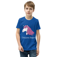 Load image into Gallery viewer, Unicorn Power Youth T-Shirt
