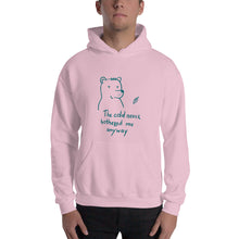 Load image into Gallery viewer, The cold never bothered me... Unisex Hoodie
