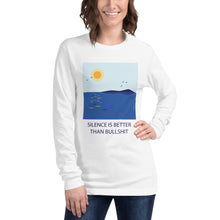 Load image into Gallery viewer, Silence is better than... Long Sleeve Tee