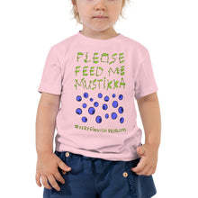 Load image into Gallery viewer, Feed Me Mustikka Toddler Short Sleeve Tee