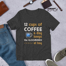 Load image into Gallery viewer, Minimum Coffee Needed for Happiness Unisex T-Shirt