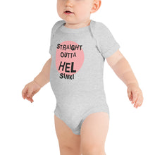 Load image into Gallery viewer, Straight outta Helsinki Baby Bodysuit