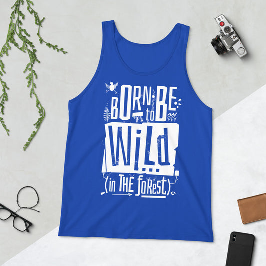 Born to Be Wild Tank Top Finnish Nature T-Shirt - alternate view - Very Finnish Problems