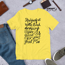 Load image into Gallery viewer, Coffee is good for you + me Unisex T-Shirt