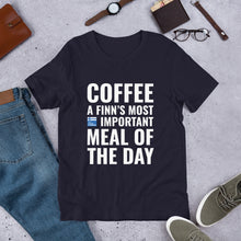 Load image into Gallery viewer, Coffee Meal of the Day Unisex T-Shirt