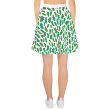 Load image into Gallery viewer, Forest Leaves Skater Skirt