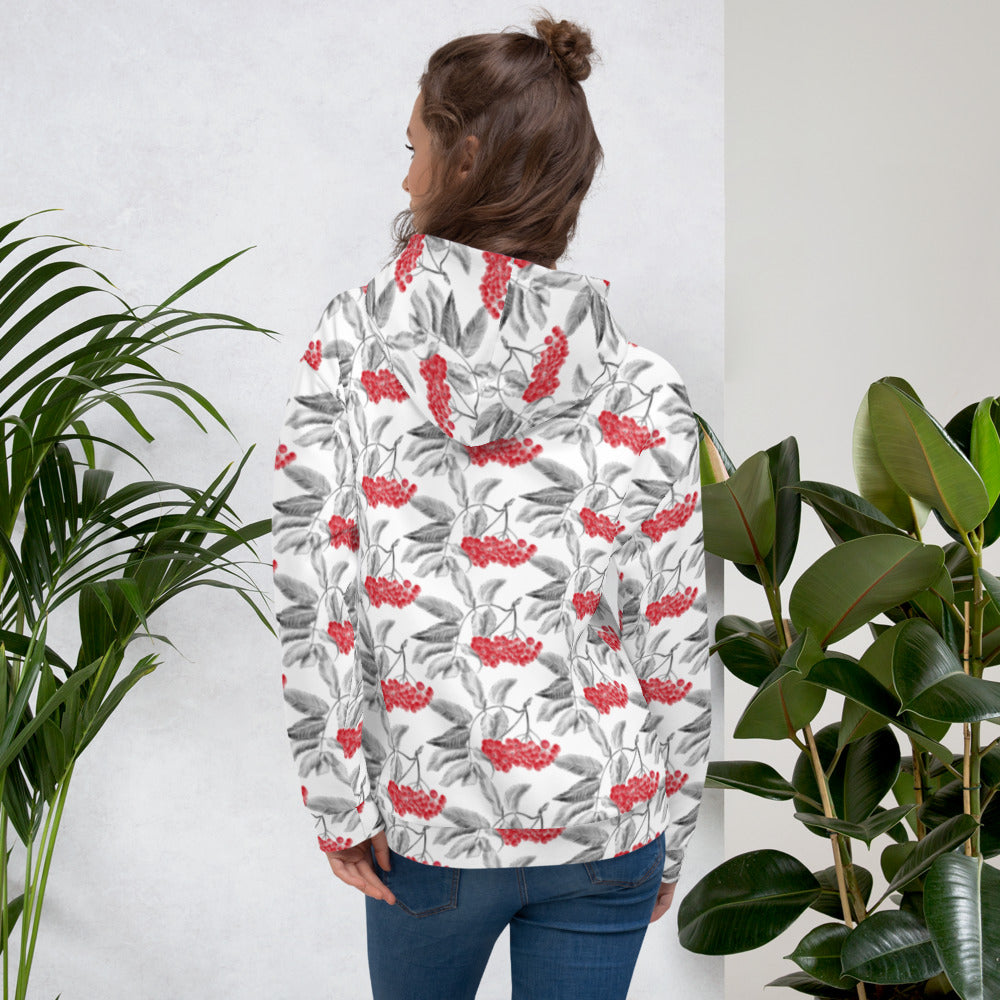 Beautiful Berries Finnish Nature Hoodie - alternate view - Very Finnish Problems