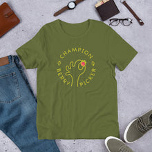 Load image into Gallery viewer, Champion Berry Picker Unisex T-Shirt