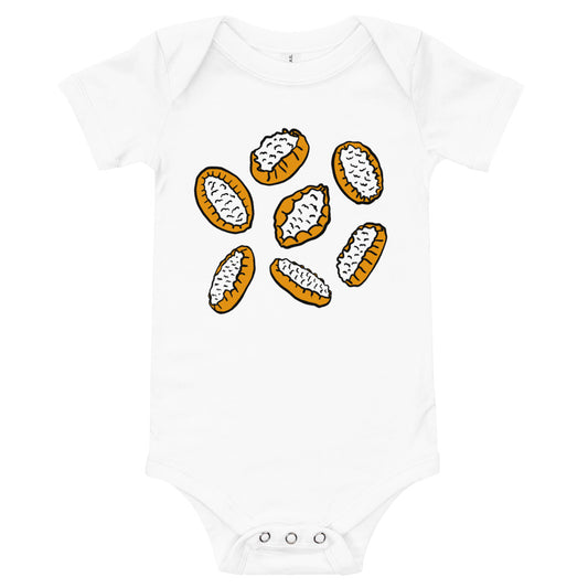 Karelian Pies Finnish Humour Baby Bodysuit - alternate view - Very Finnish Problems
