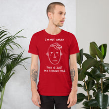 Load image into Gallery viewer, Finnish Face Male Unisex T-Shirt