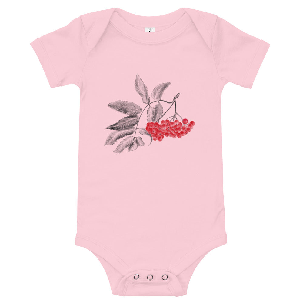 Beautiful Berries Finnish Nature Baby Bodysuit - alternate view - Very Finnish Problems