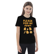 Load image into Gallery viewer, Feed me pipari Organic cotton kids t-shirt