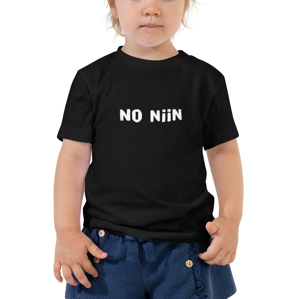 No niin Finnish Language Toddler Tee - Finnish toddler tee from Very Finnish Problems