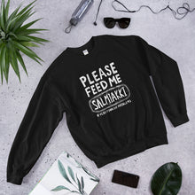 Load image into Gallery viewer, Feed me Salmiakki Unisex Sweatshirt