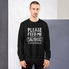 Load image into Gallery viewer, Feed me Salmiakki Unisex Sweatshirt