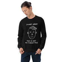 Load image into Gallery viewer, Finnish Face (Male) Unisex Sweatshirt