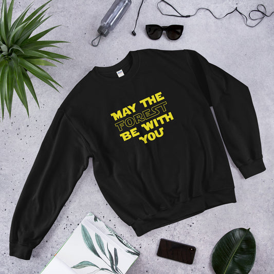May the Forest Be with You Finnish Sweatshirt - alternate view - Very Finnish Problems