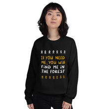 Load image into Gallery viewer, Forest Person Unisex Sweatshirt