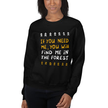 Load image into Gallery viewer, Forest Person Unisex Sweatshirt