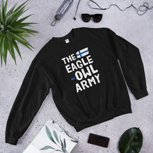 Load image into Gallery viewer, The eagle-owl army Unisex Sweatshirt