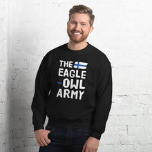 Load image into Gallery viewer, The eagle-owl army Unisex Sweatshirt