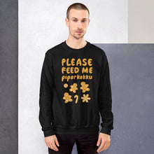 Load image into Gallery viewer, Feed me piparkakku Unisex Sweatshirt