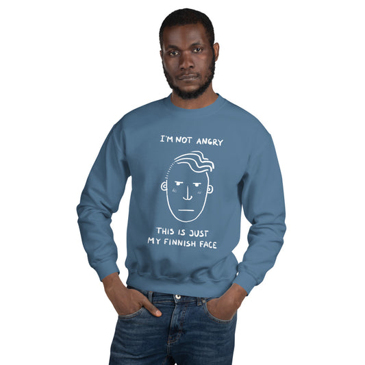 Finnish Face () Food Men's Sweatshirt - alternate view - Very Finnish Problems