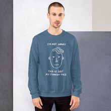 Load image into Gallery viewer, Finnish Face (Male) Unisex Sweatshirt