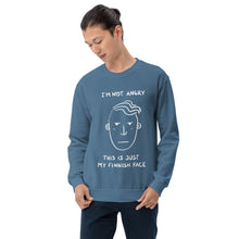 Load image into Gallery viewer, Finnish Face (Male) Unisex Sweatshirt