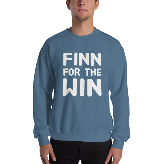 Finn for the win Finnish Sports Sweatshirt - alternate view - Very Finnish Problems